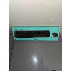 Logitech MK270 Wireless Keyboard Mouse Comb 2.4GHz USB Receiver Windows ChromeOS
